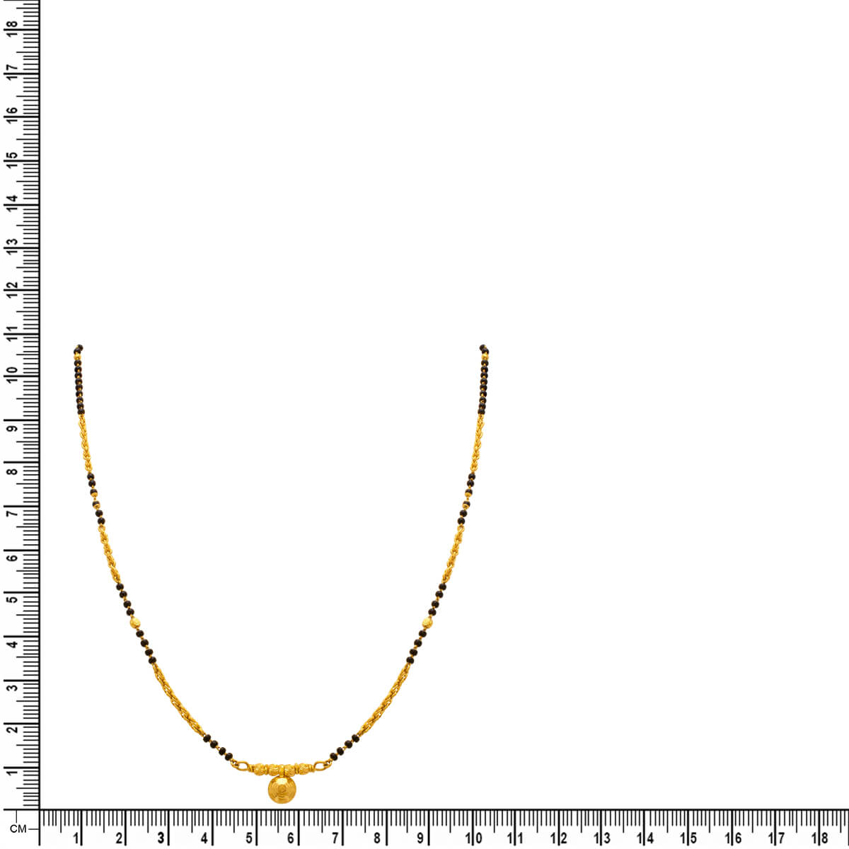 Petit Modest 22K Gold Short Mangalsutra