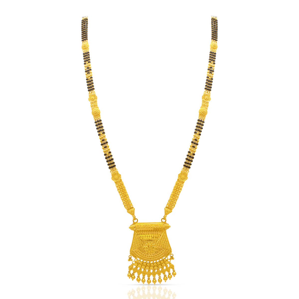Mesmerizing 22K Gold Long Mangalsutra