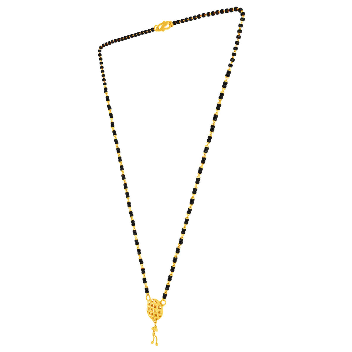 Classic Gold Orb Short Mangalsutra 22K