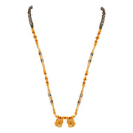22K Gold Long Mangalsutra for Minimal Elegance