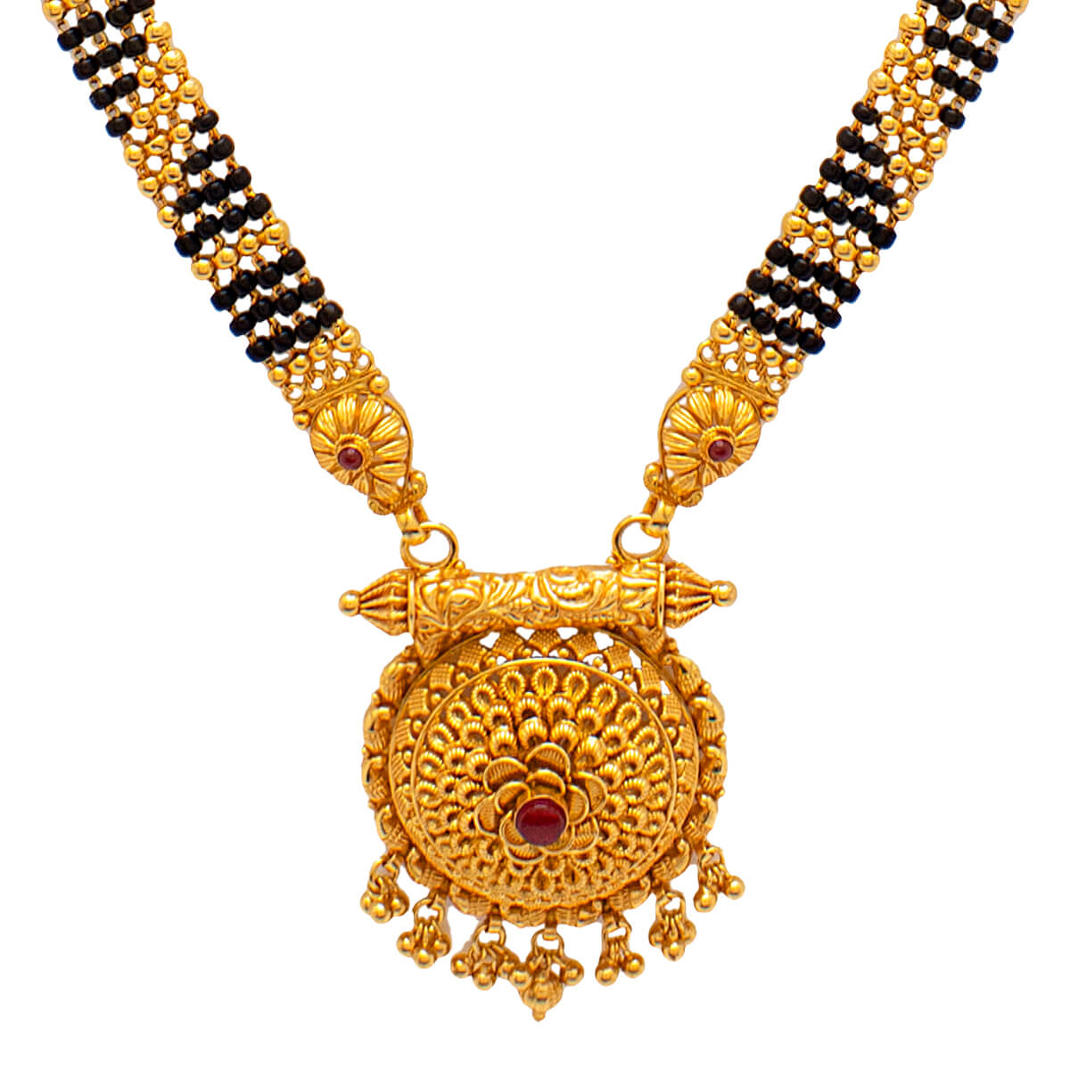 Classic Charm 22K Gold Long Mangalsutra