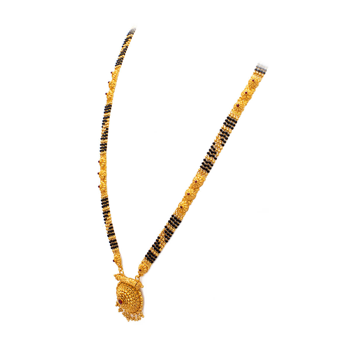 Classic Charm 22K Gold Long Mangalsutra