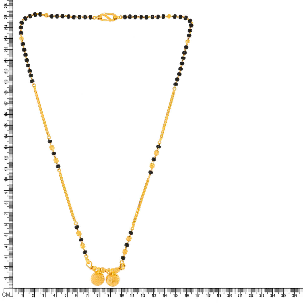 Vintage Charm Gold Short Mangalsutra 22K