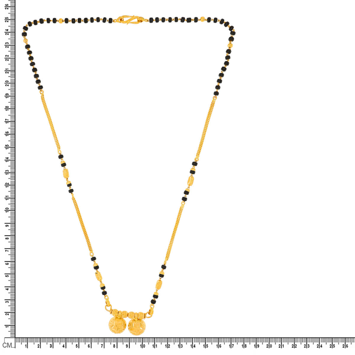 Classic Elegance Gold Short Mangalsutra 22K