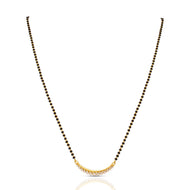 Classic Minimalism 18K Gold Short Mangalsutra