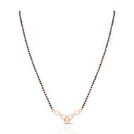 Chic Modern 18K Gold Short Mangalsutra
