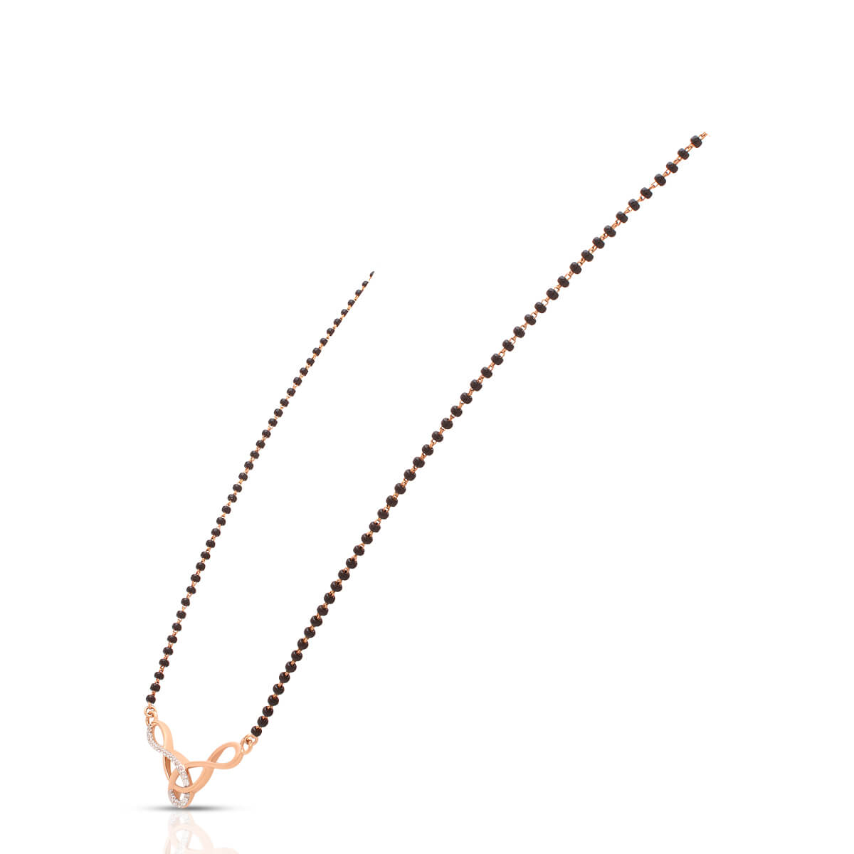 Chic Modern 18K Gold Short Mangalsutra
