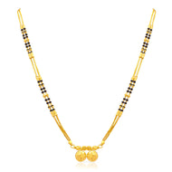 22K Golden Charm Short Mangalsutra