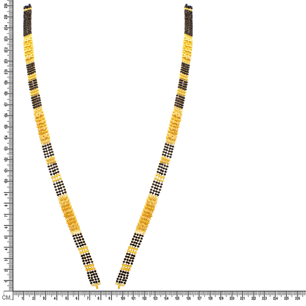 22K Radiant Gold Short Mangalsutra