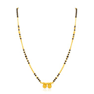 Dainty Glow 22K Gold Short Mangalsutra