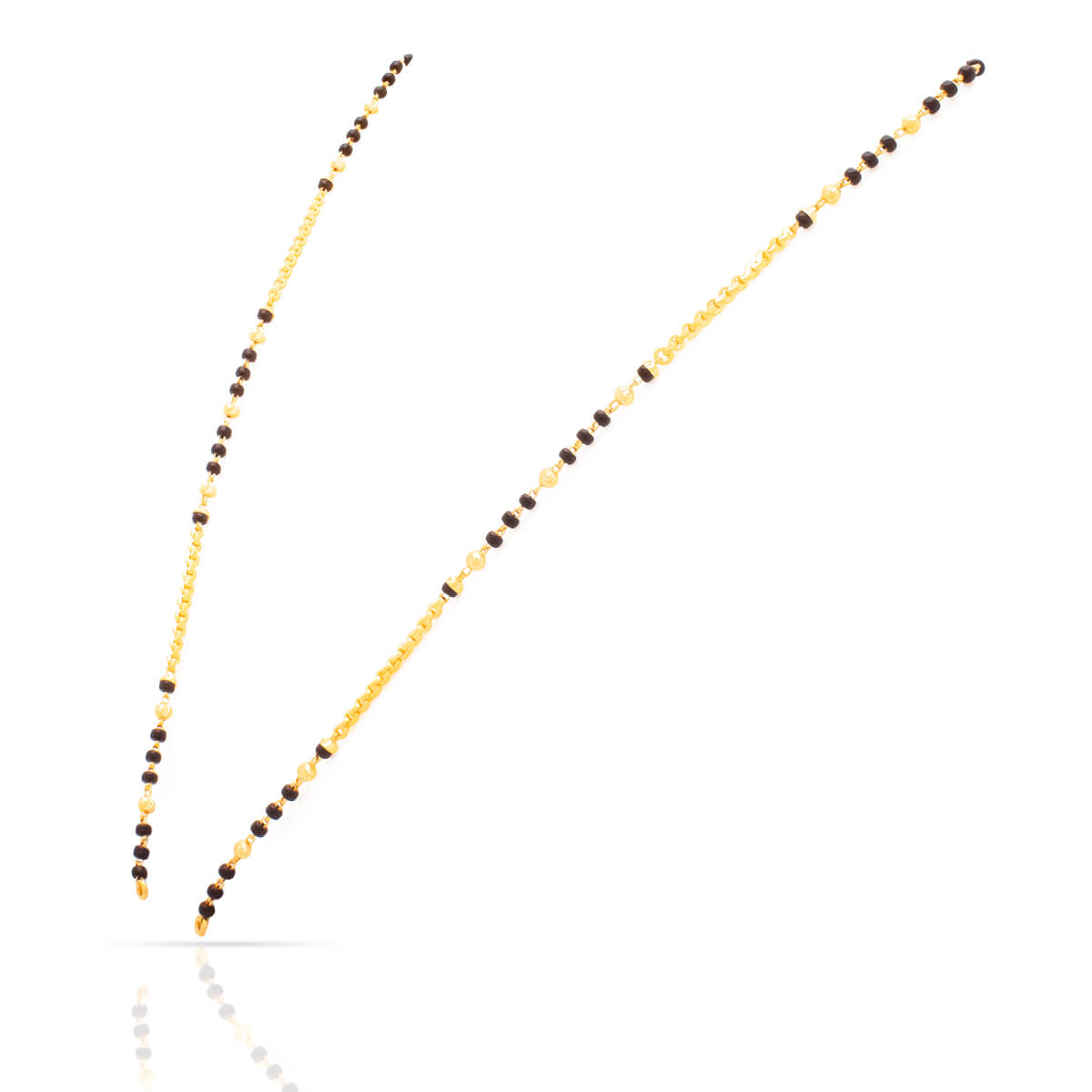 22K Gold Classic Shine Short Mangalsutra