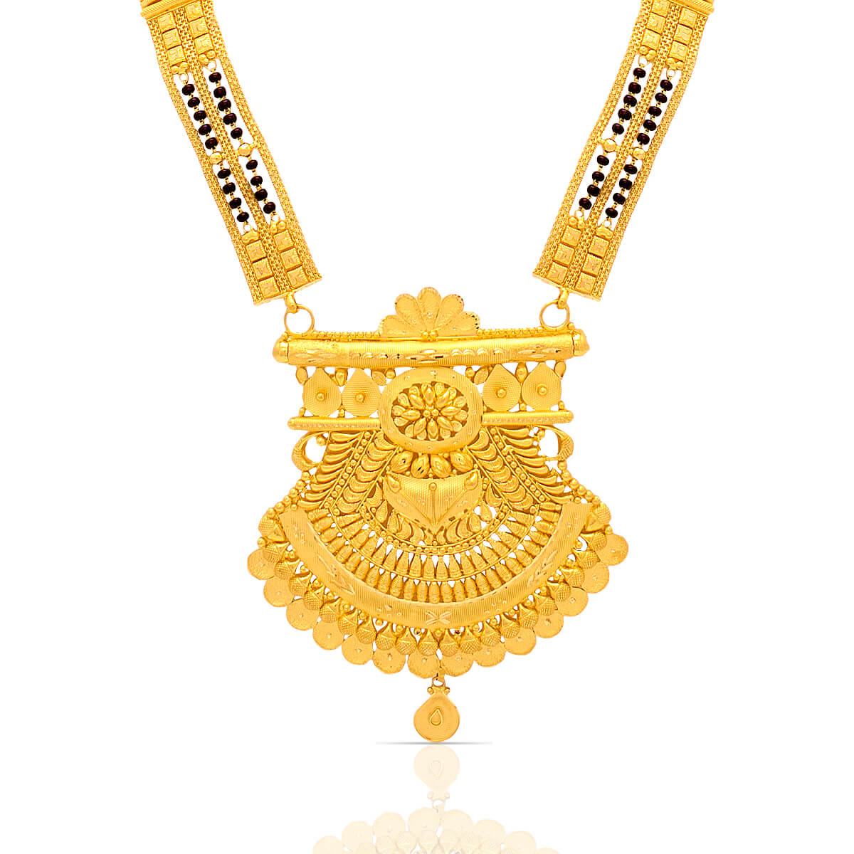 Exquisitively Crafted 22K Gold Long Mangalsutra
