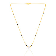 Golden SleeK Short Mangalsutra 22K