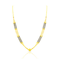 Ritzy Glow 22K Gold Short Mangalsutra