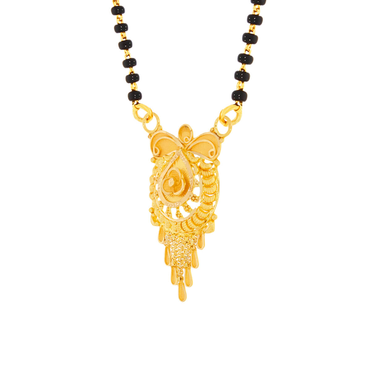 Graceful Charm 22K Gold Mangalsutra Pendant