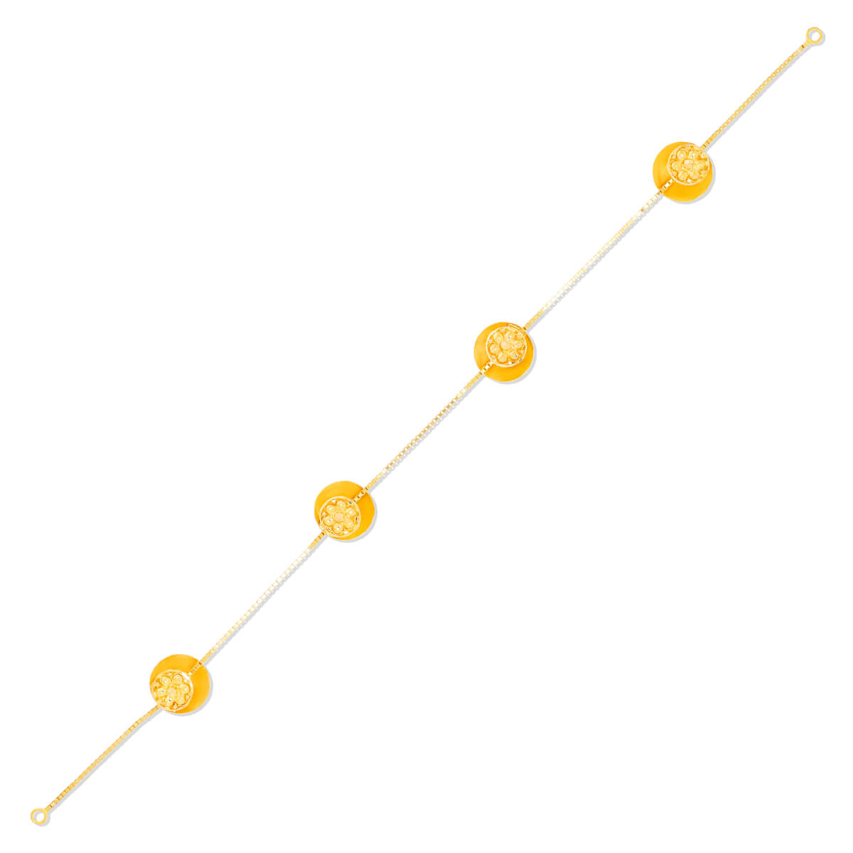 Simple Shine Gold Kurta Buttons for Men 22K