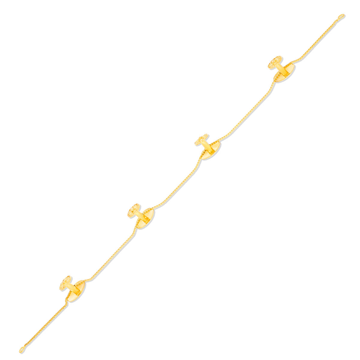 Simple Shine Gold Kurta Buttons for Men 22K