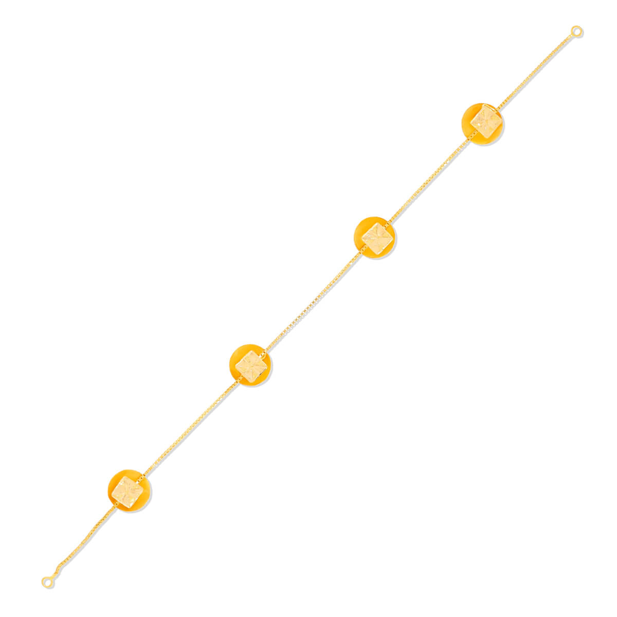 Gleaming Gold Kurta Buttons for Men 22K