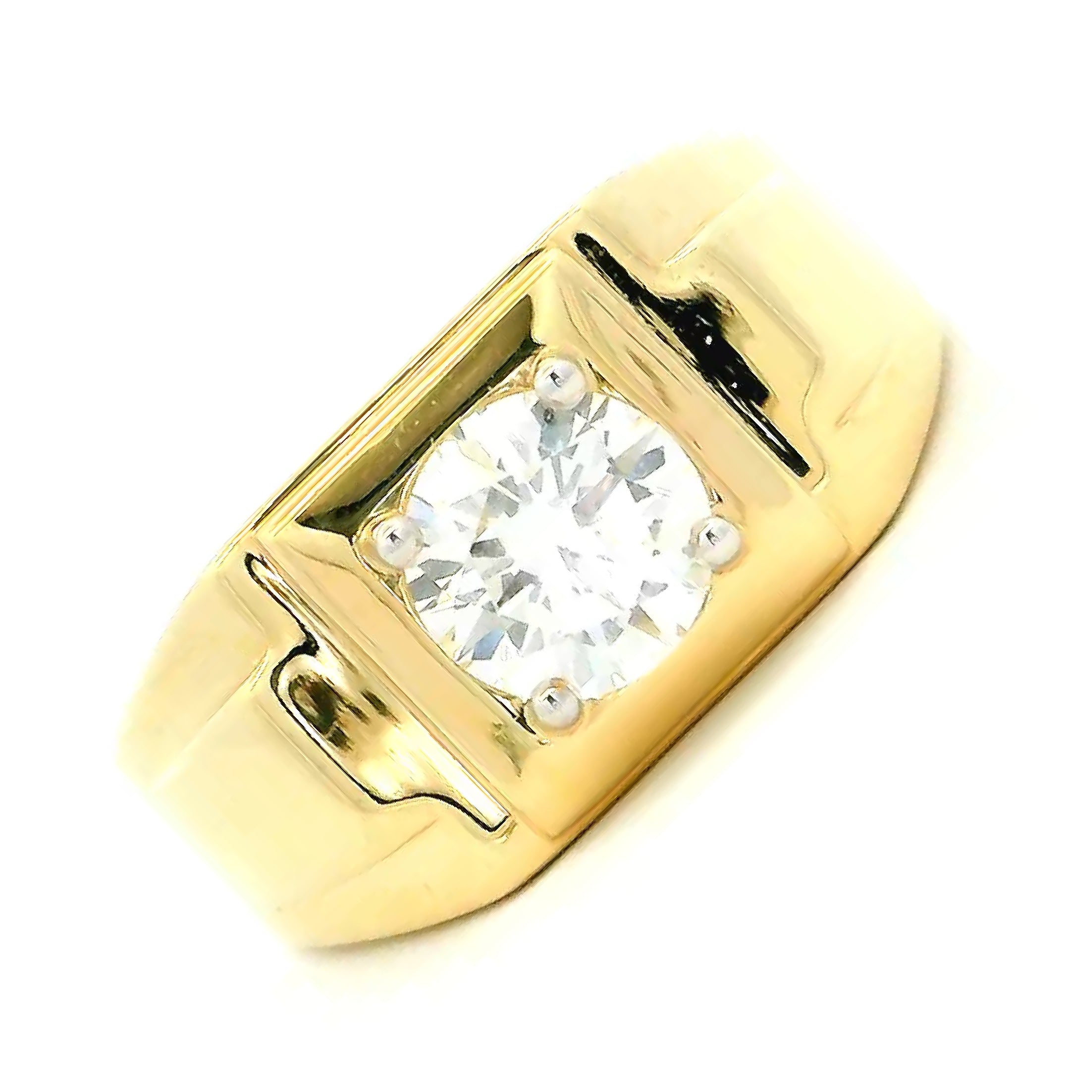 Modish Elegance Lab Grown Diamond Ring