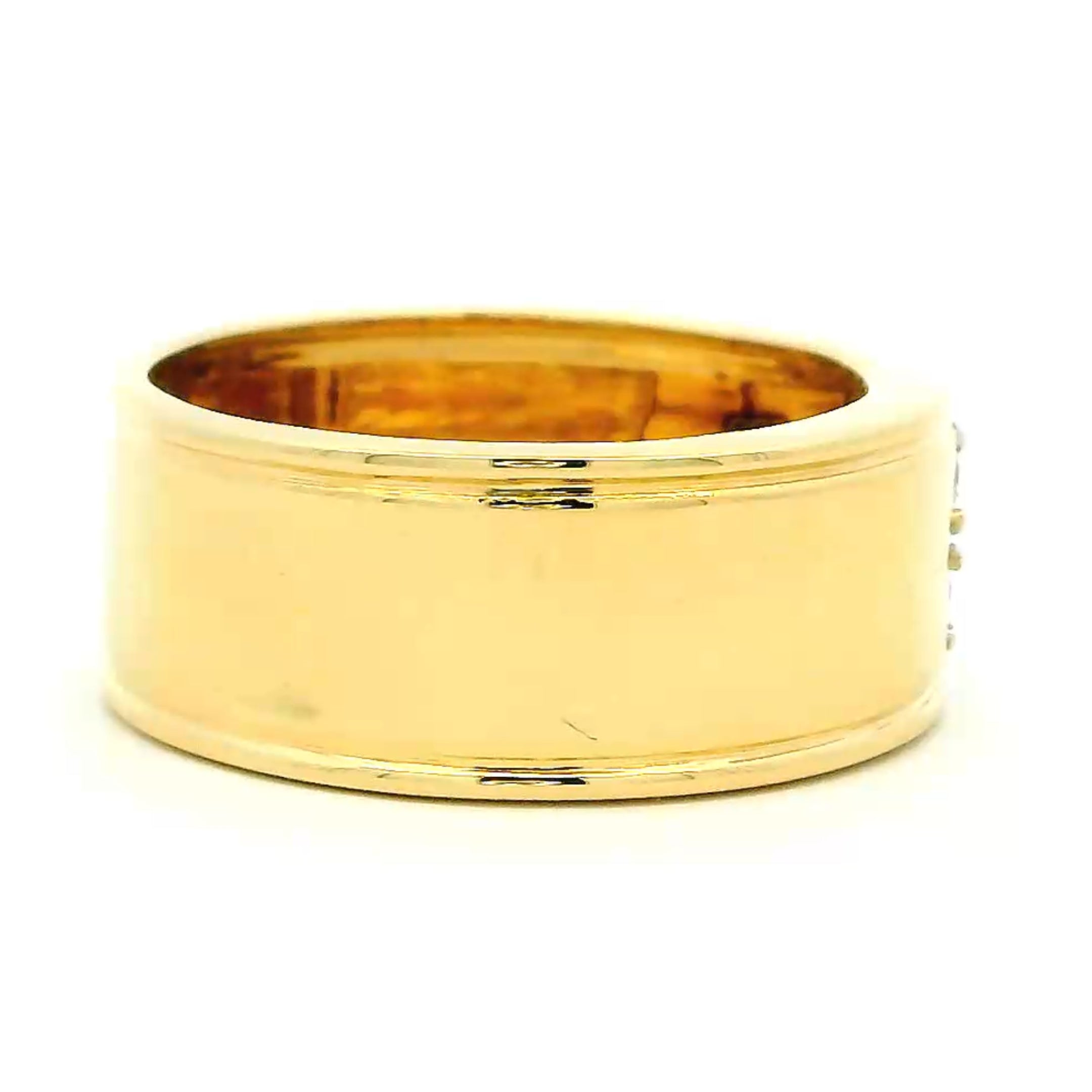 Robust Shine Lab Grown Daimond Ring for Men