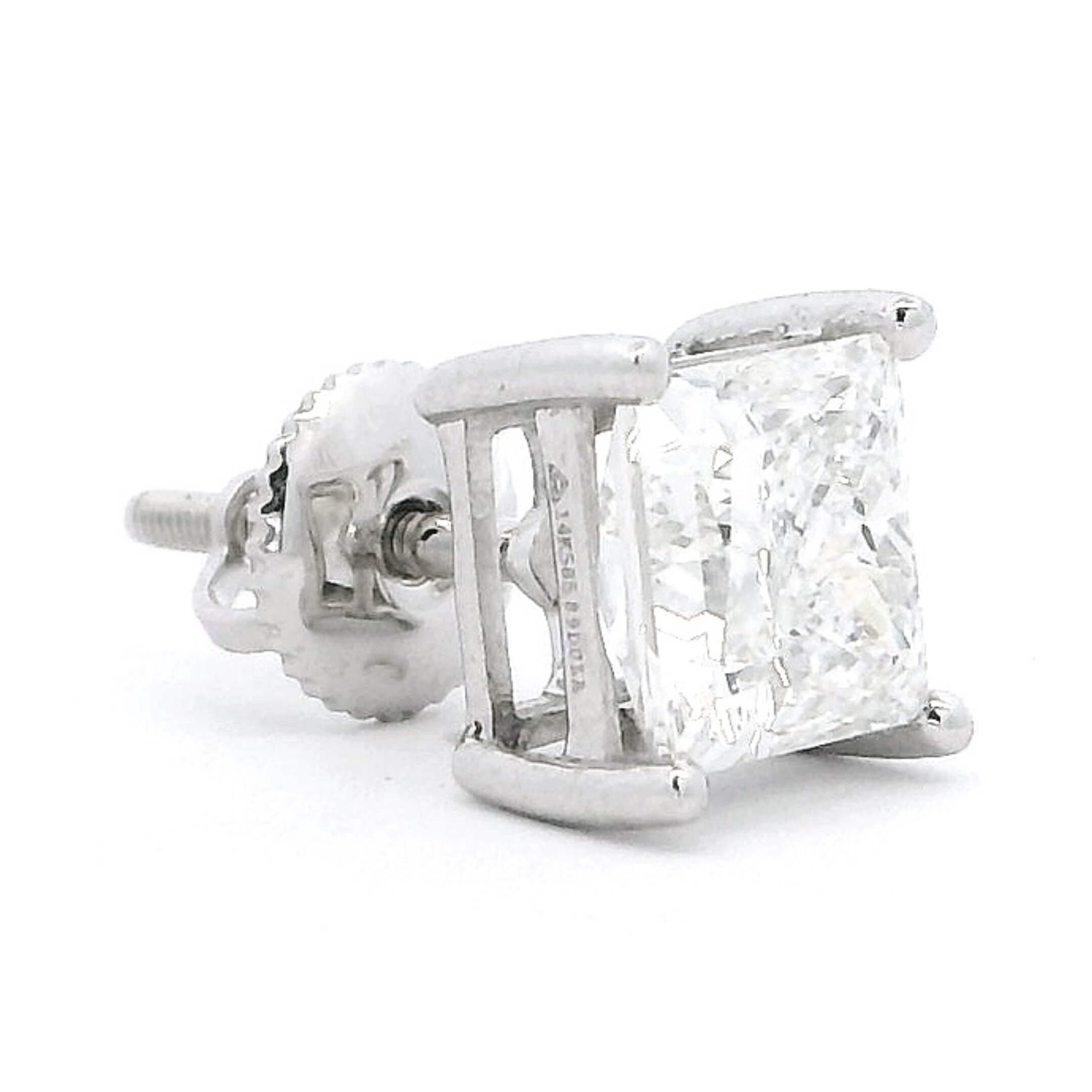 Polished Valor Men Gold Studs