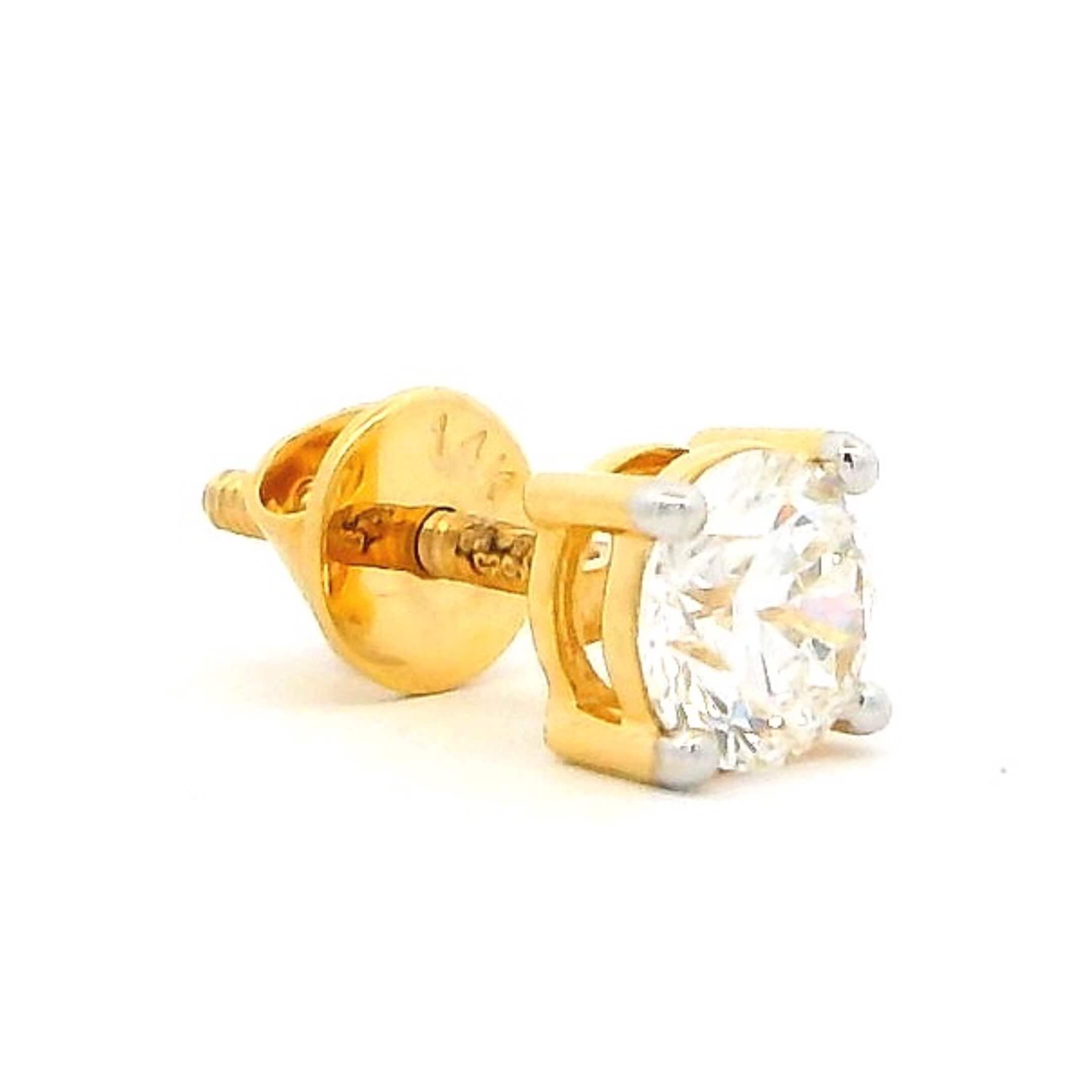 Modern Machismo Men Gold Studs