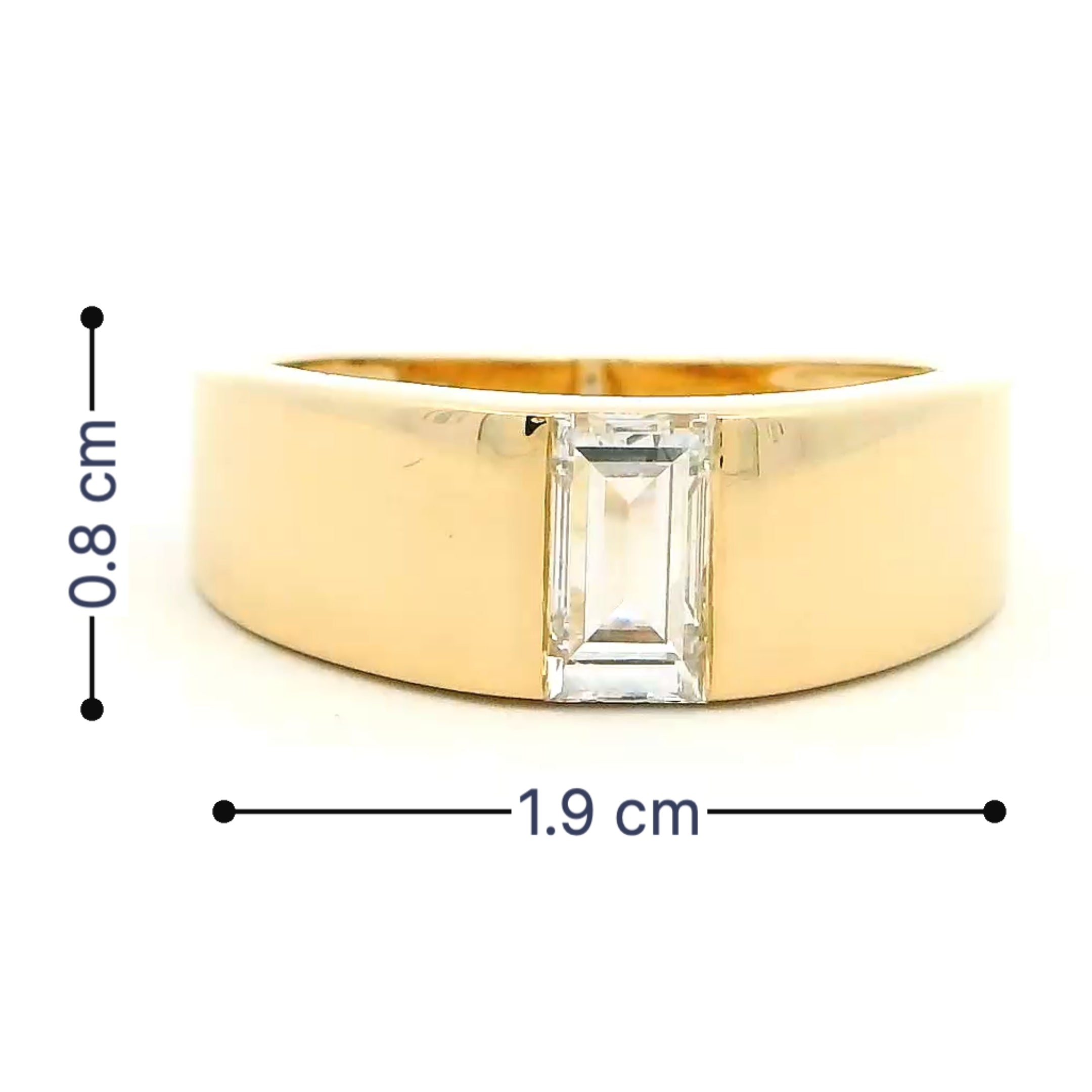 Simply Stylish Lab Grown Diamond Ring