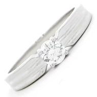 14K Mens Lab Grown Diamond Ring