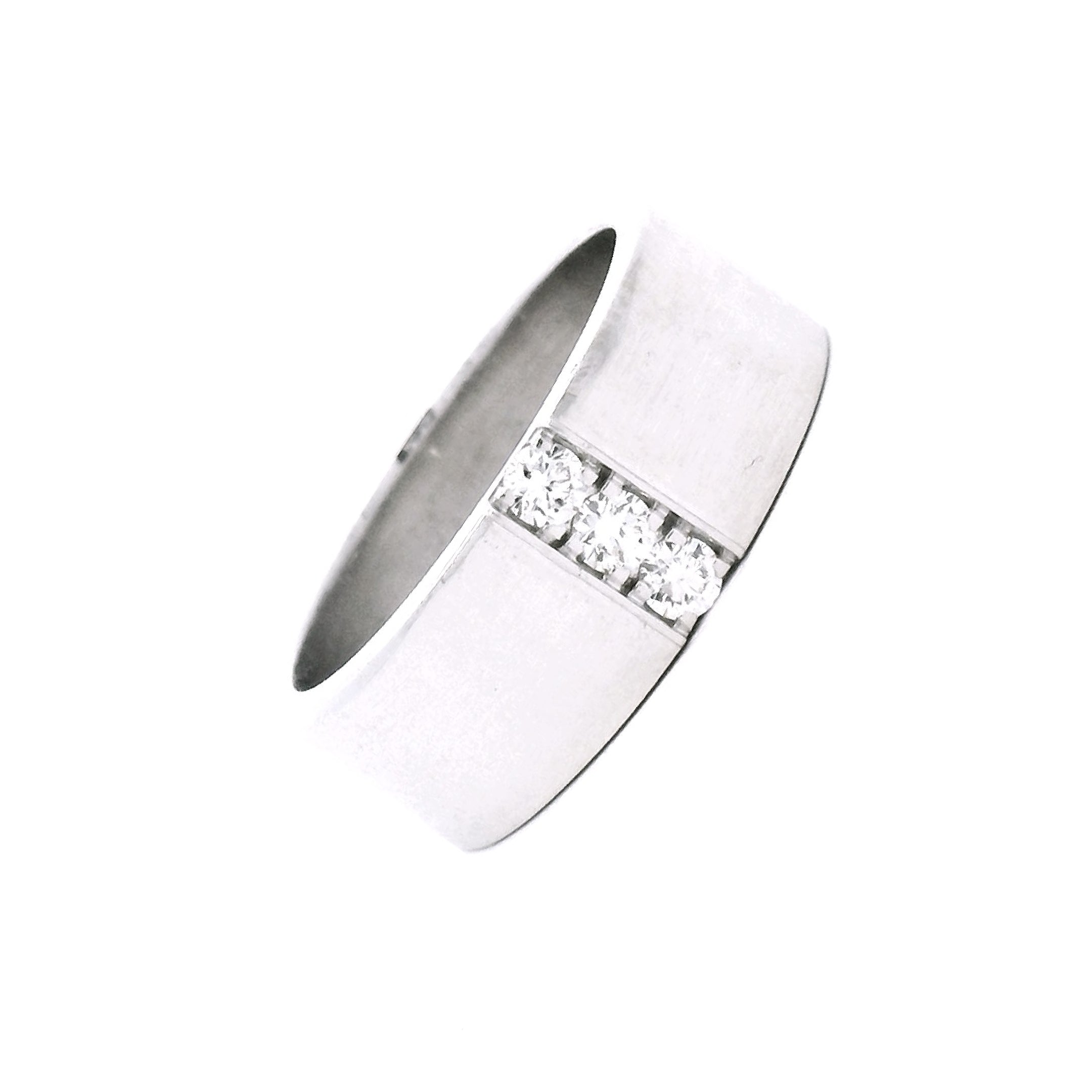 9K Mens Lab Grown Diamond Ring