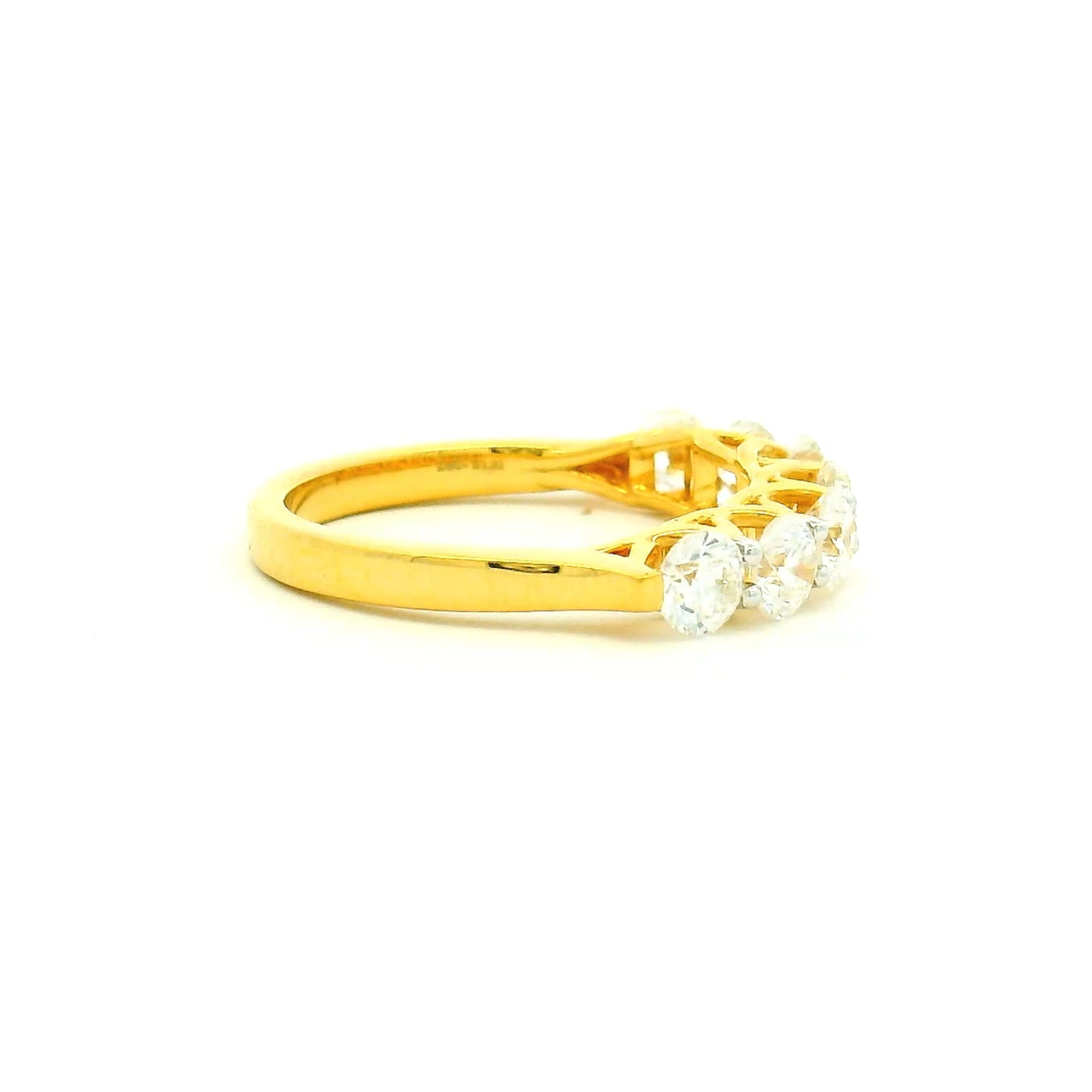 9K Mens Lab Grown Diamond Ring