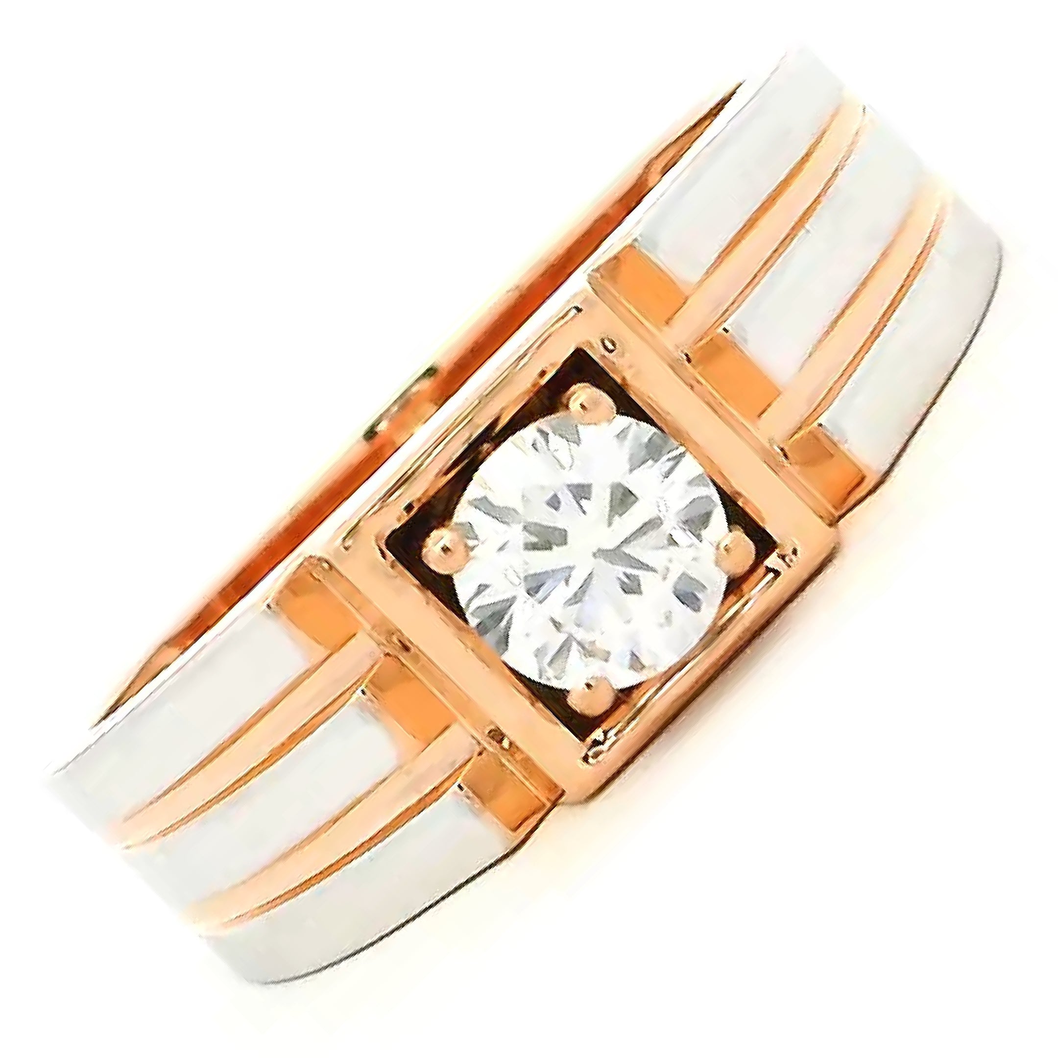 14K Lab Grown Diamond Ring For Men