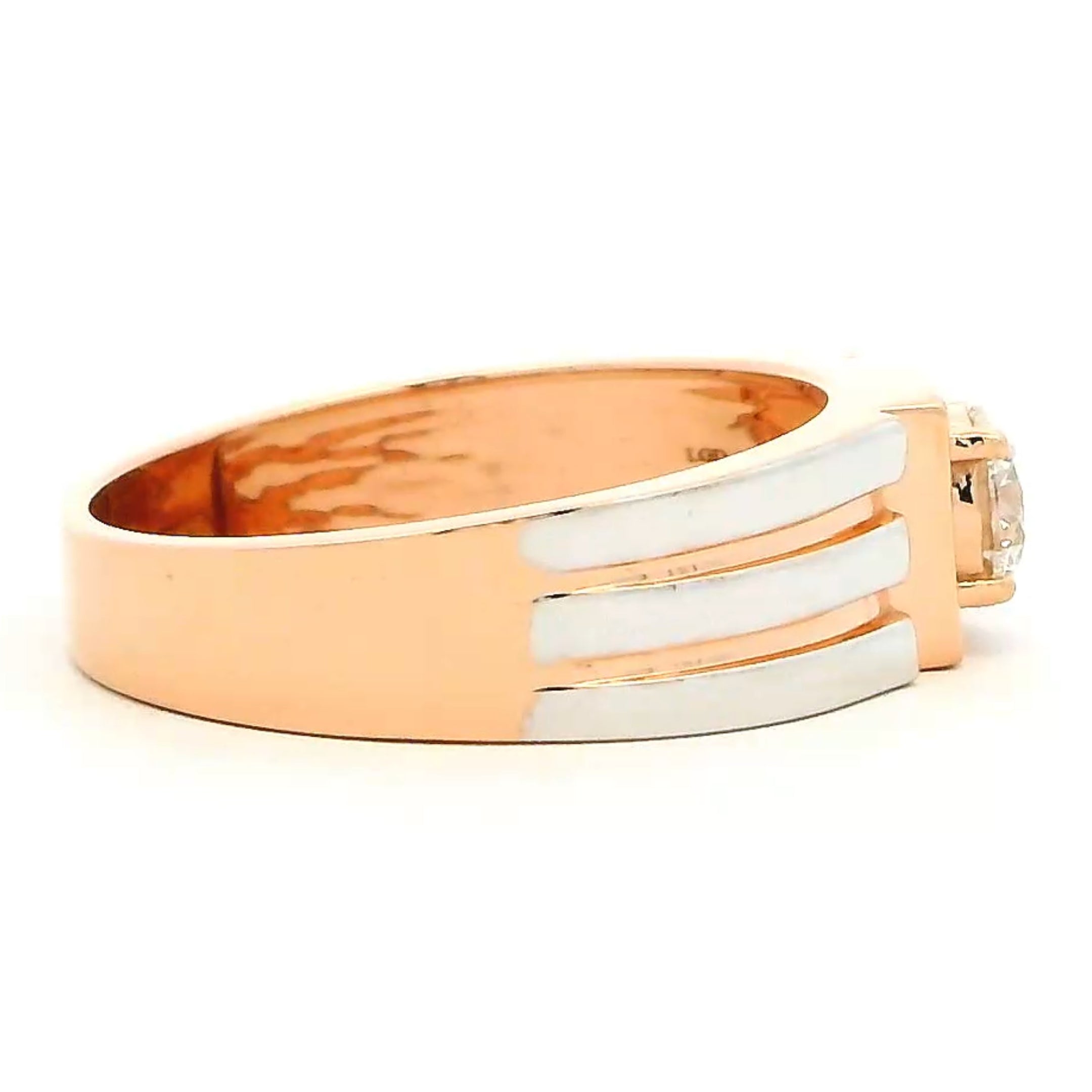 14K Lab Grown Diamond Ring For Men