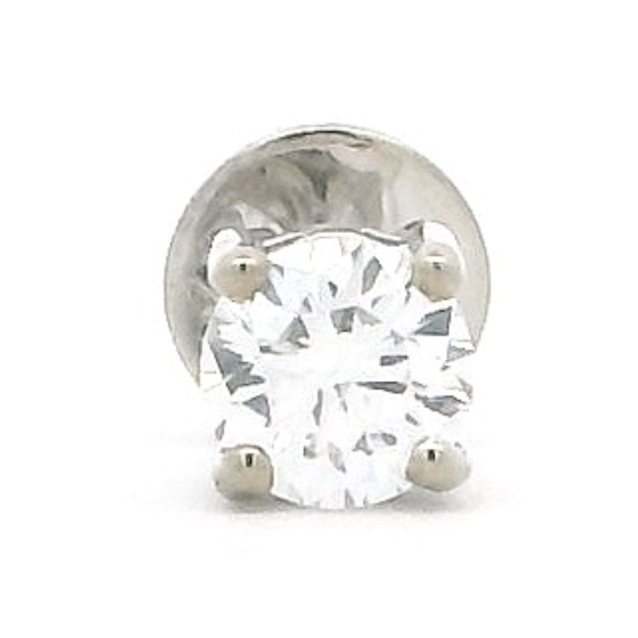 14K Lab Grown Diamond Stud For Men