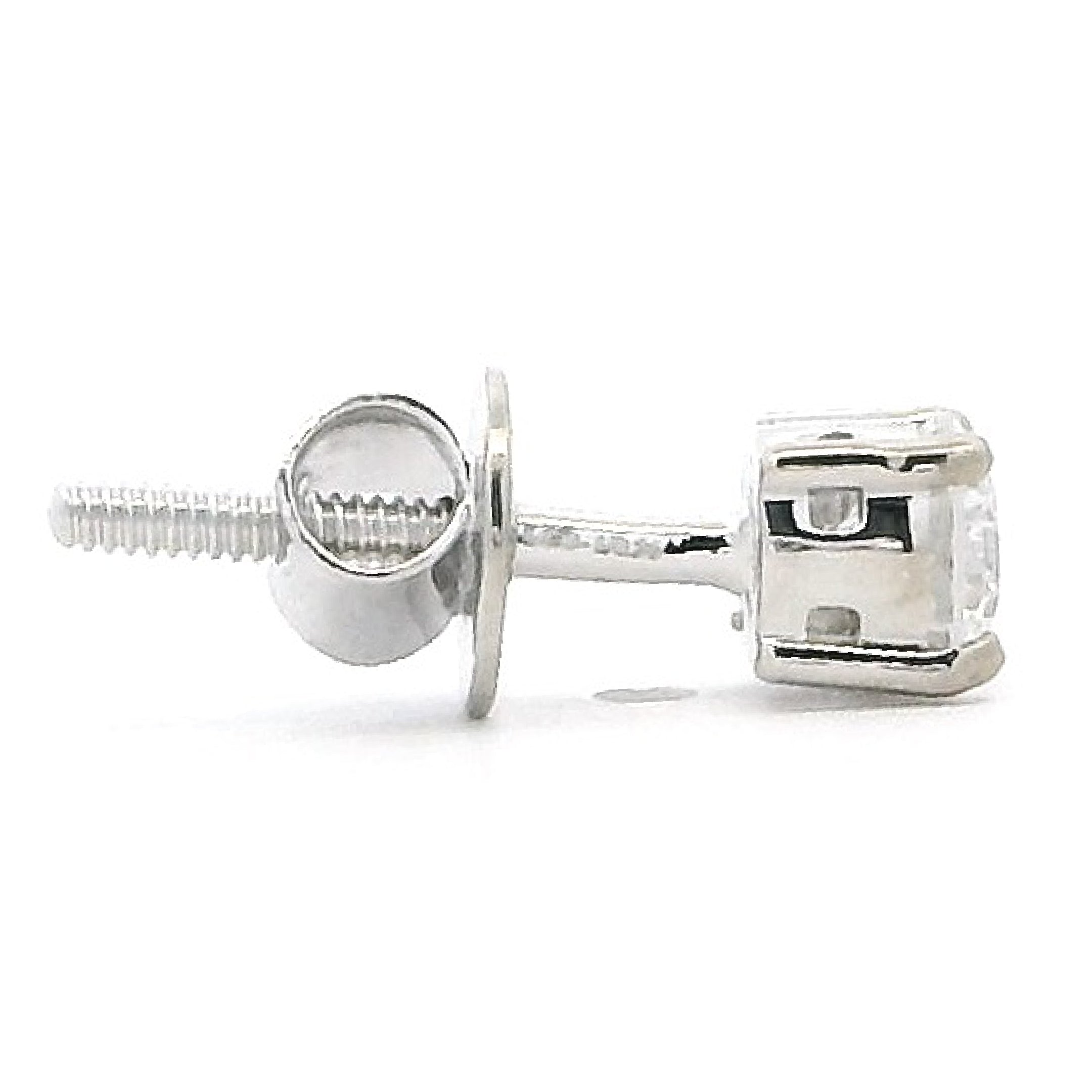 14K Lab Grown Diamond Stud For Men