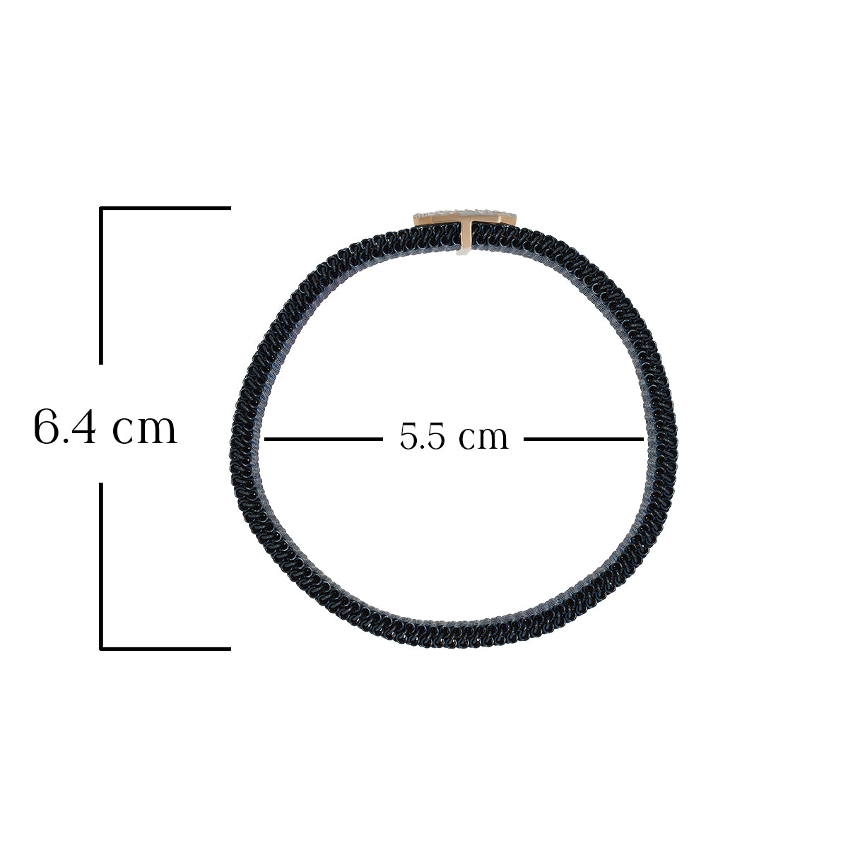 Magnetic M 18K Gold Bracelet for Men