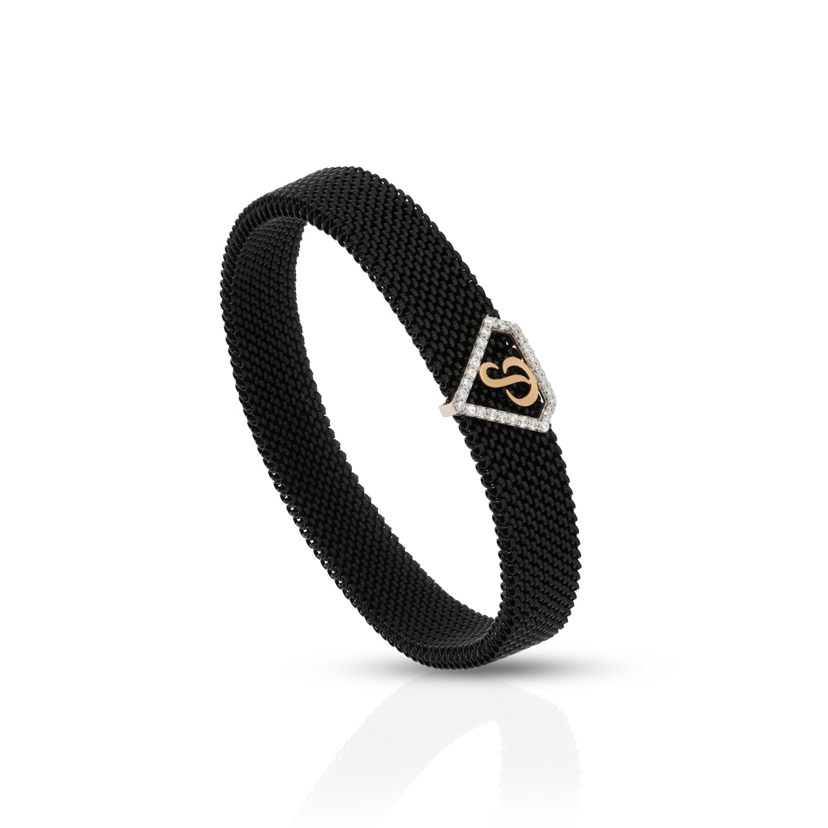 Posh P 18K Gold Bracelet for Men