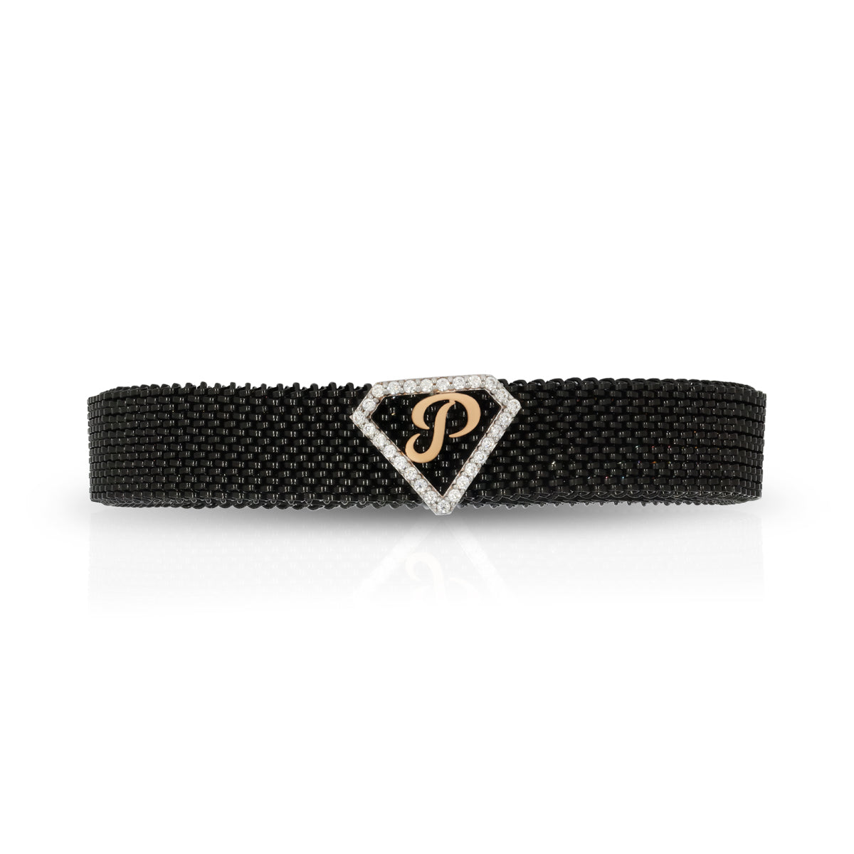 Posh P 18K Gold Bracelet for Men