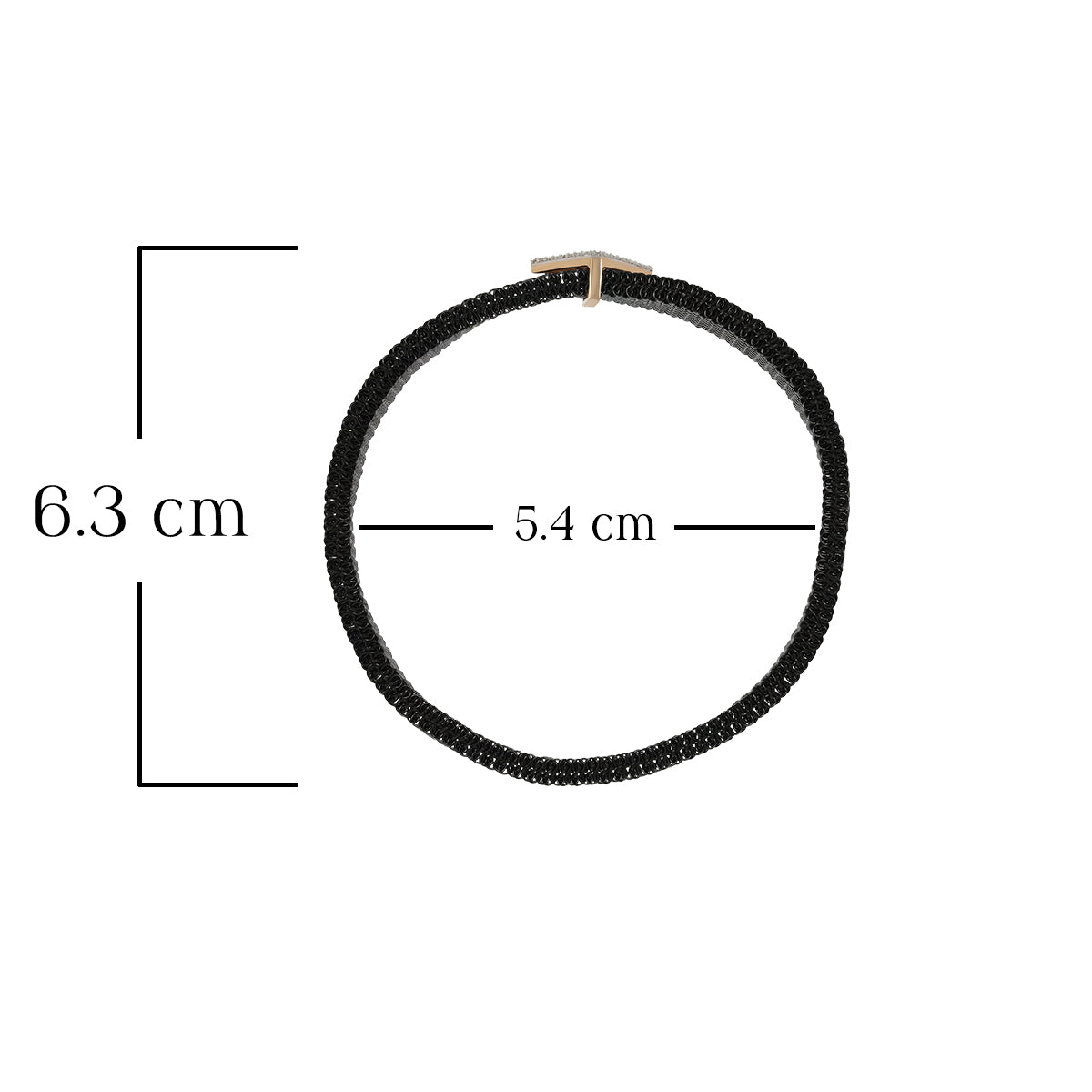 Posh P 18K Gold Bracelet for Men