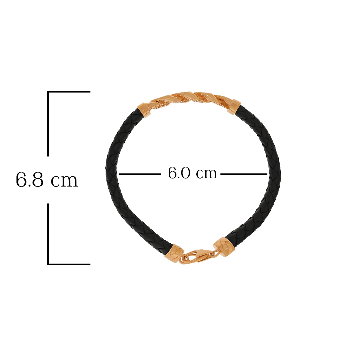 Gallant Glory 18K Gold Bracelet for Men
