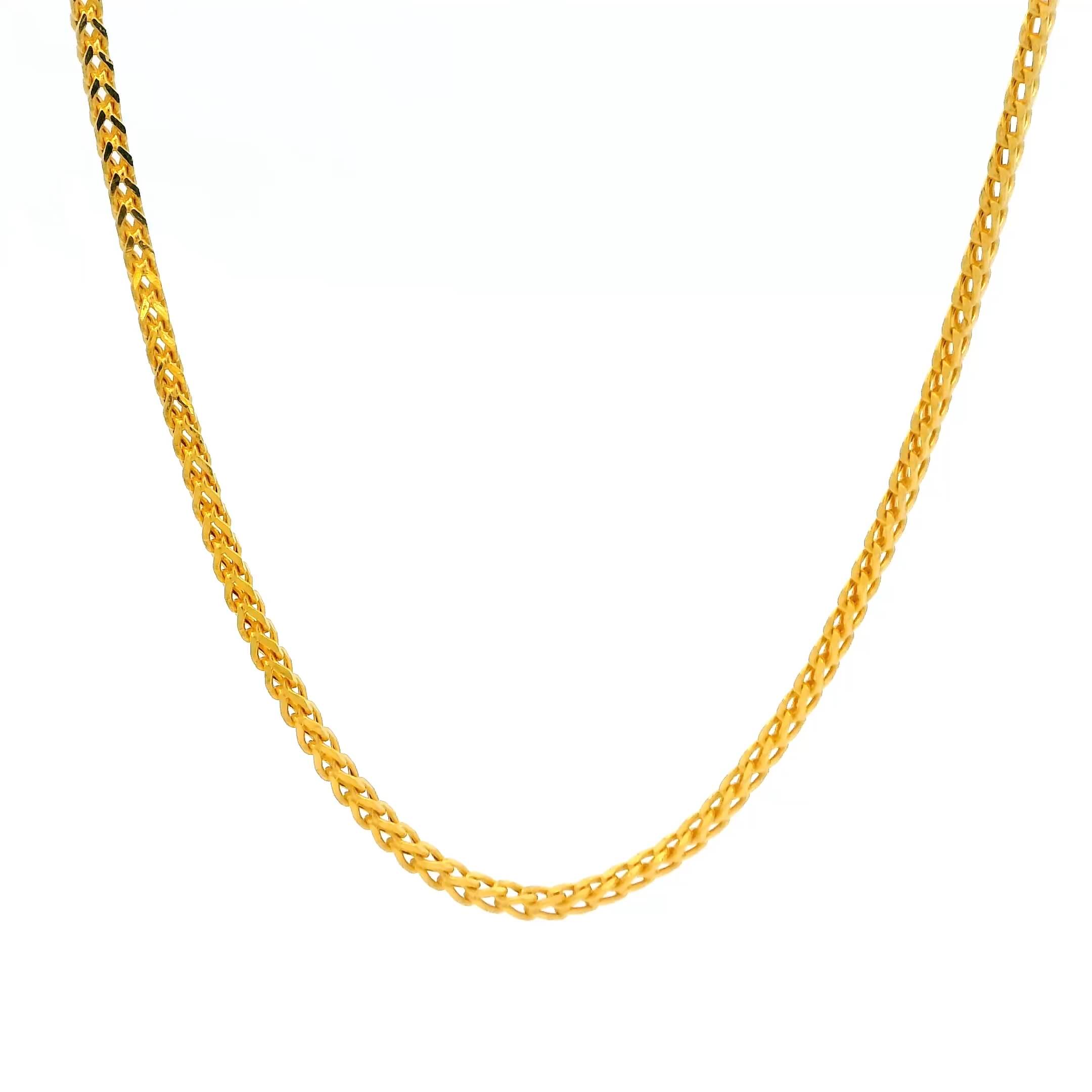 Posh Shine 22K Gold Chain for Men