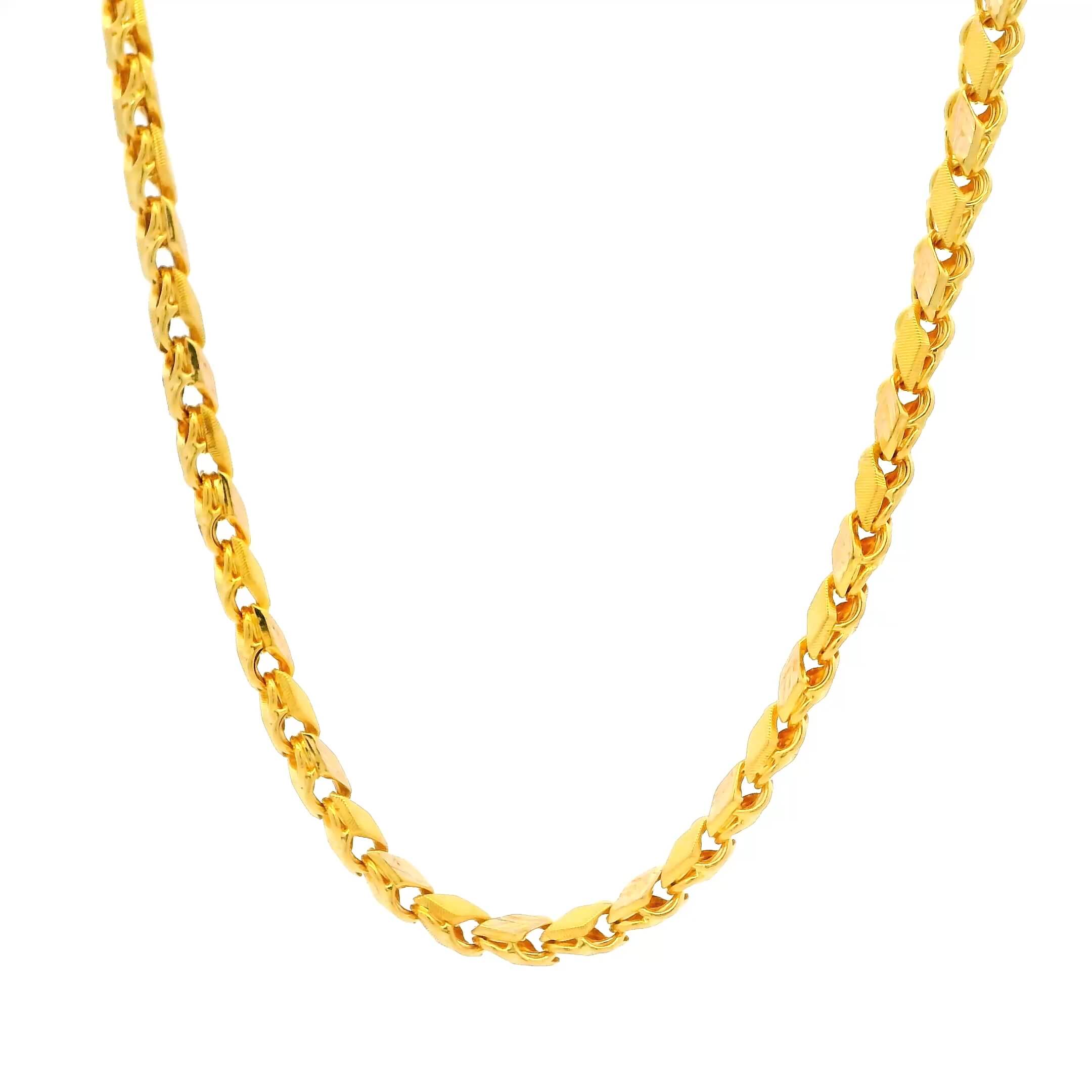 Husky Style 22K Gold Chain for Men