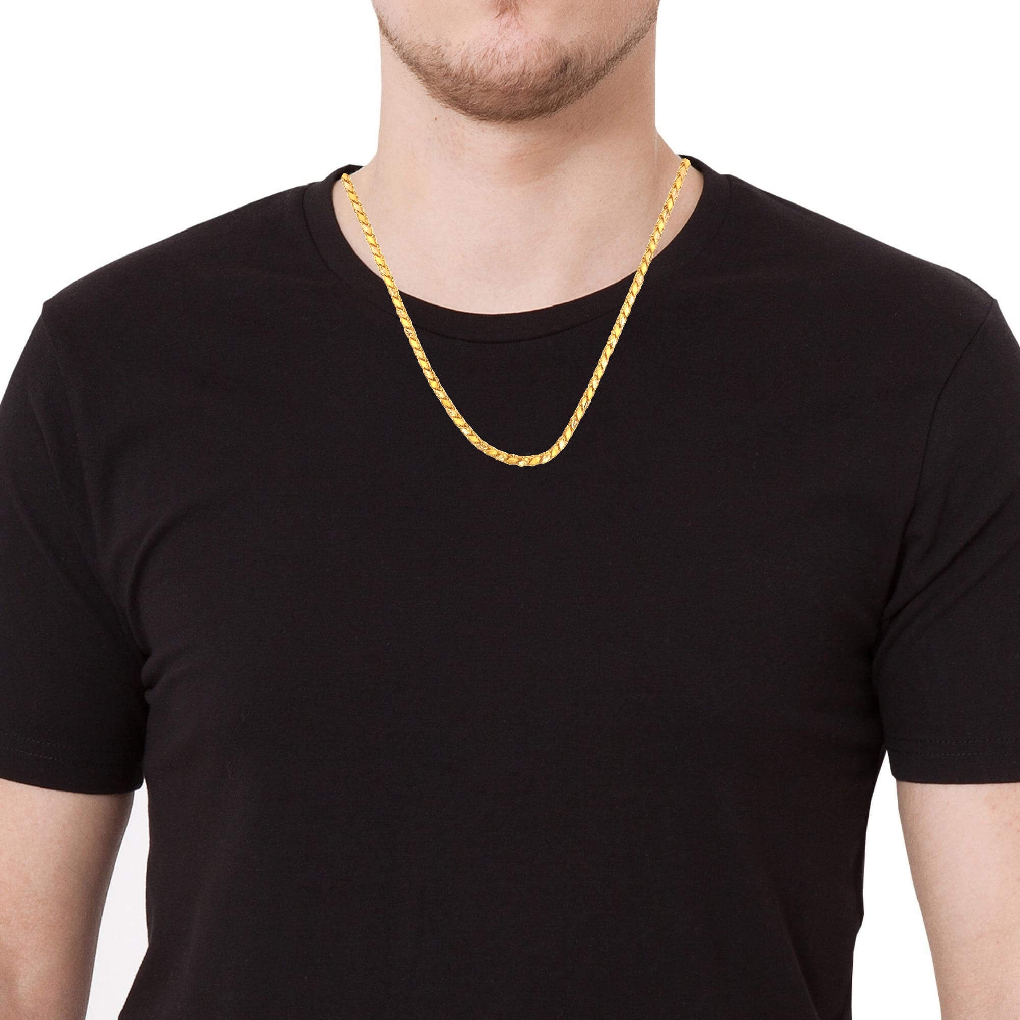 Husky Style 22K Gold Chain for Men
