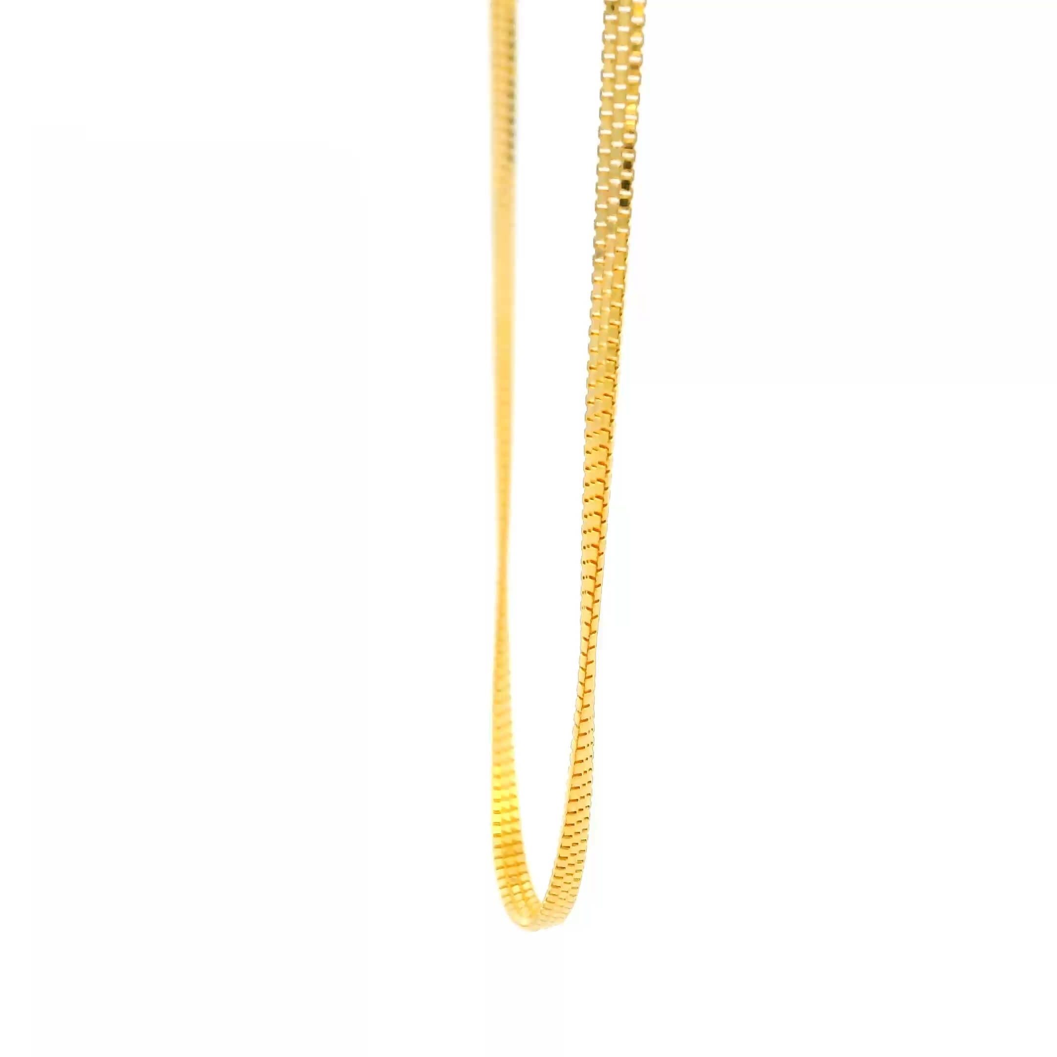 Posh Sleek 22K Gold Chain for Men