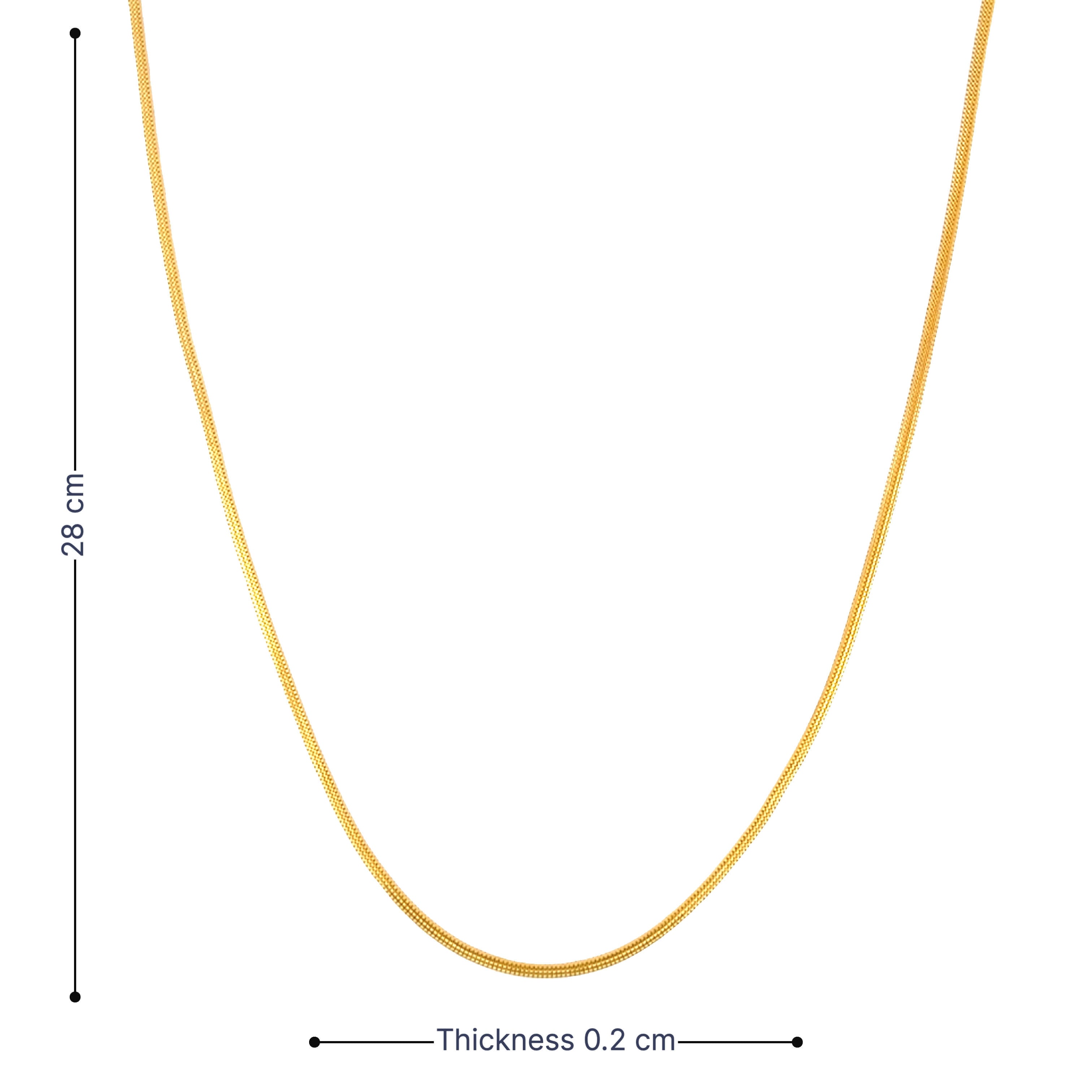 Zealous Gold Chain for Men