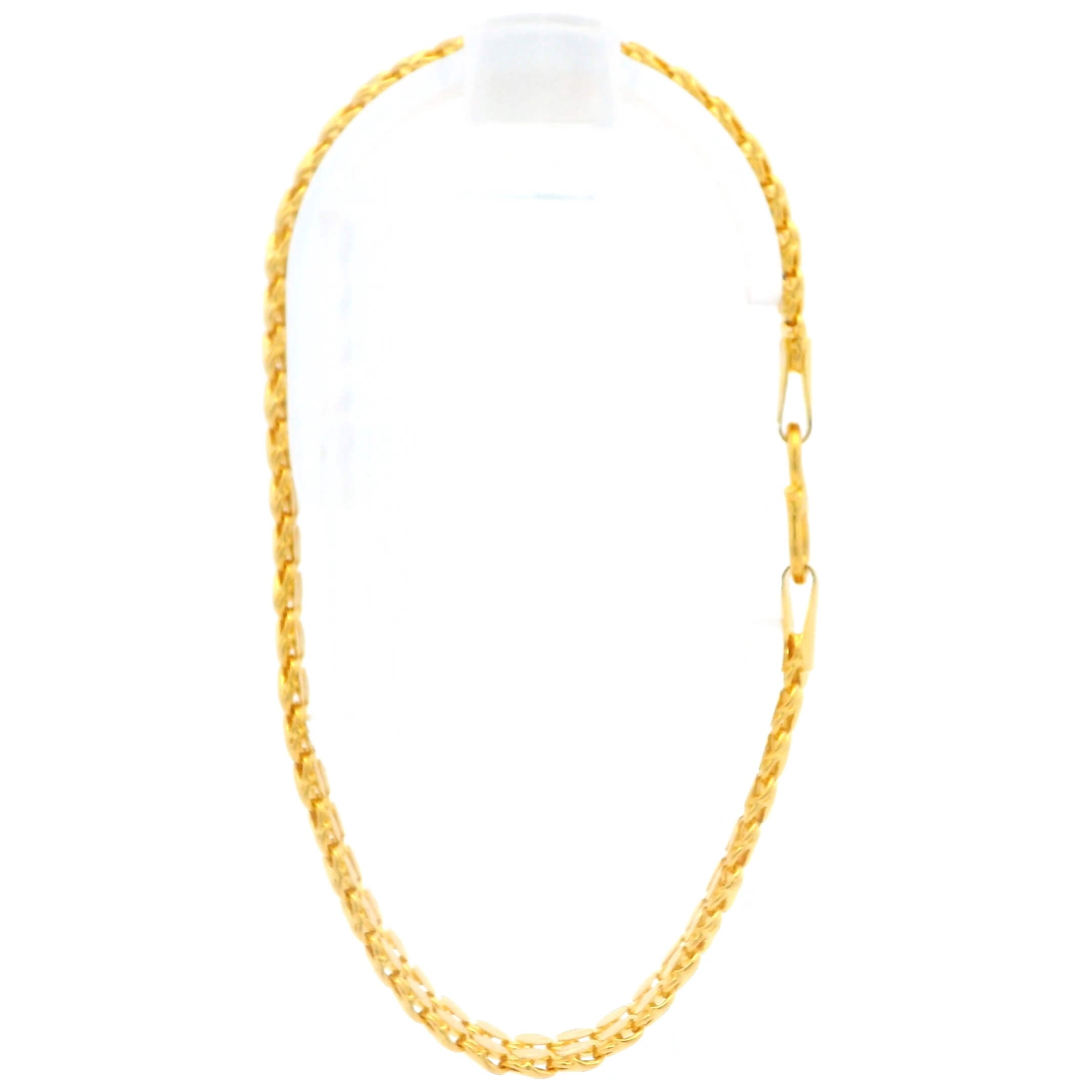 Rugged Elegance 22K Gold Bracelet for Men