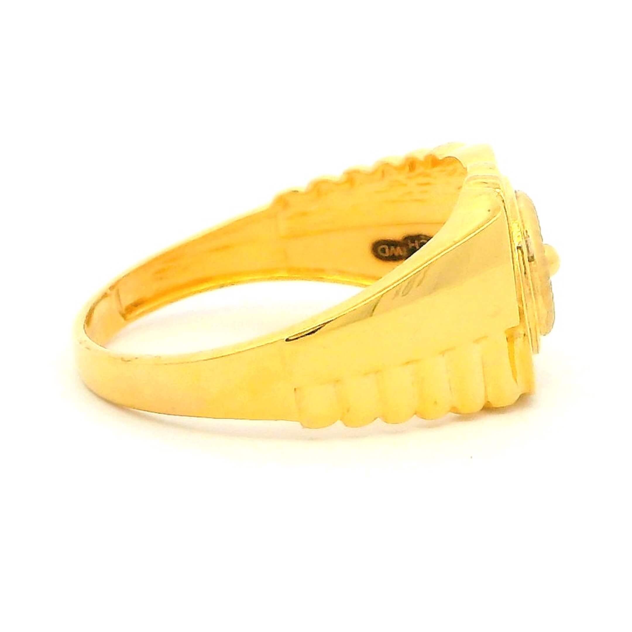 Bold Vogue Gold Ring