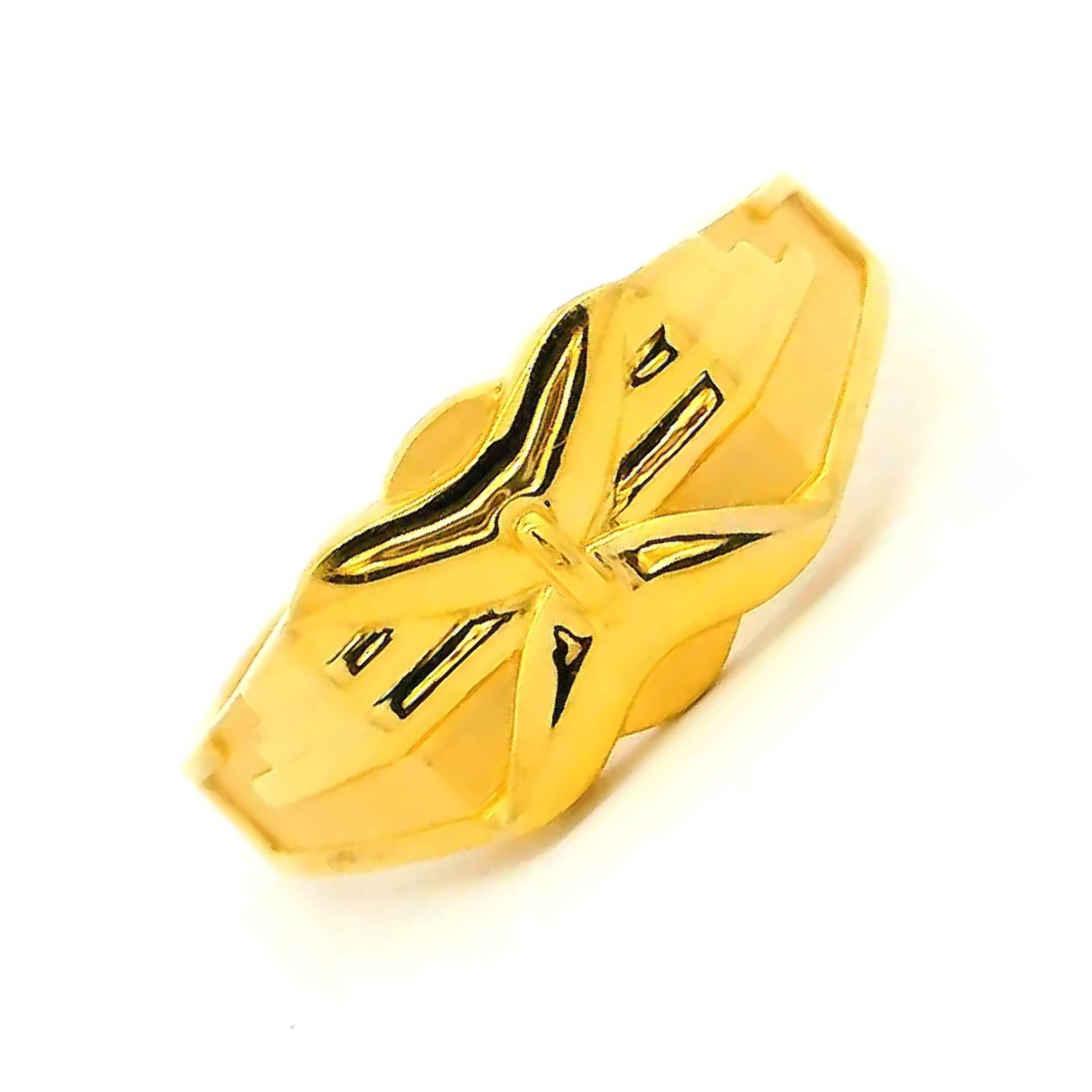 Bright and Stout Gold Ring for Men