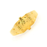 Majestic Allure 18K Gold Ring for Men