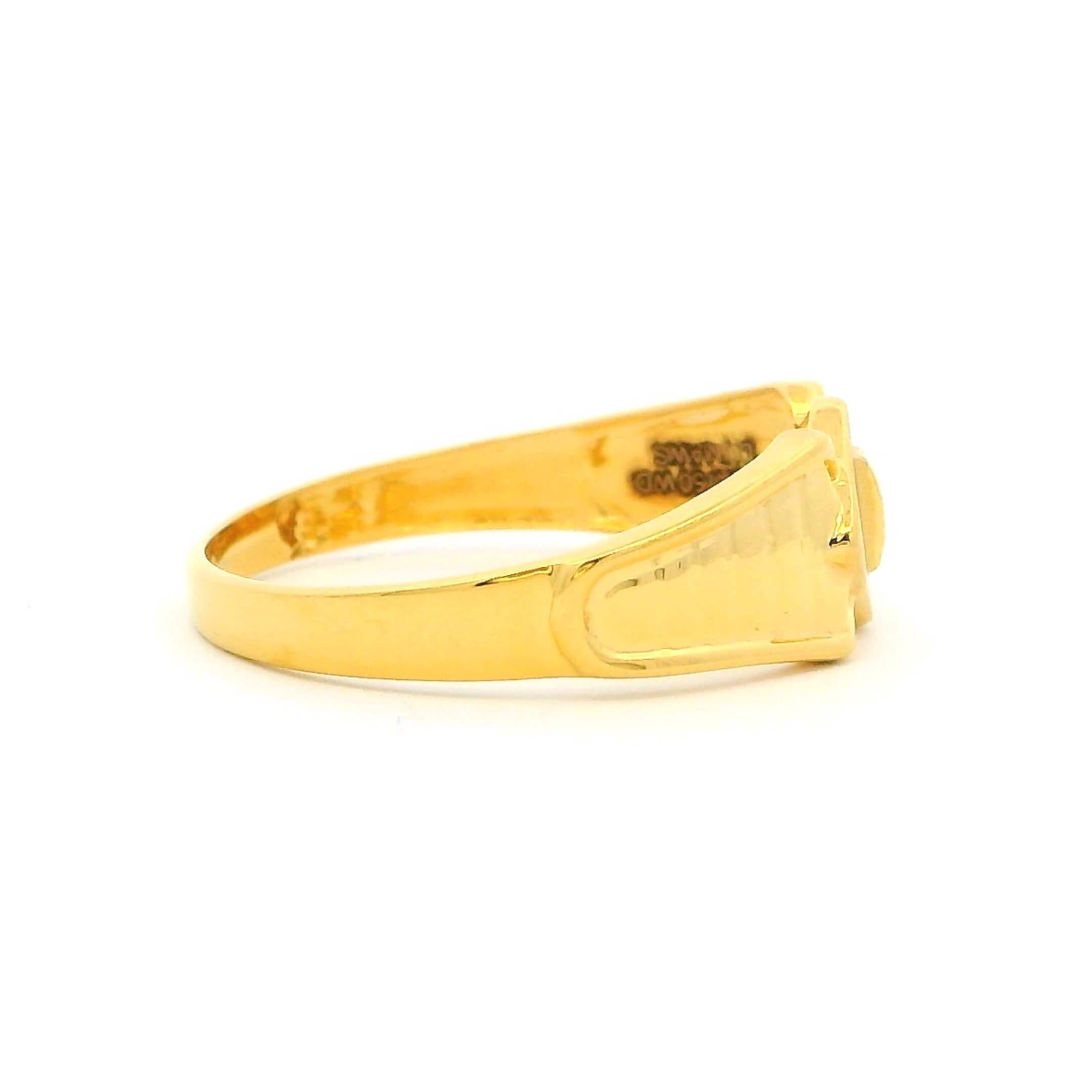 Urban Zealous Gold Ring for Men