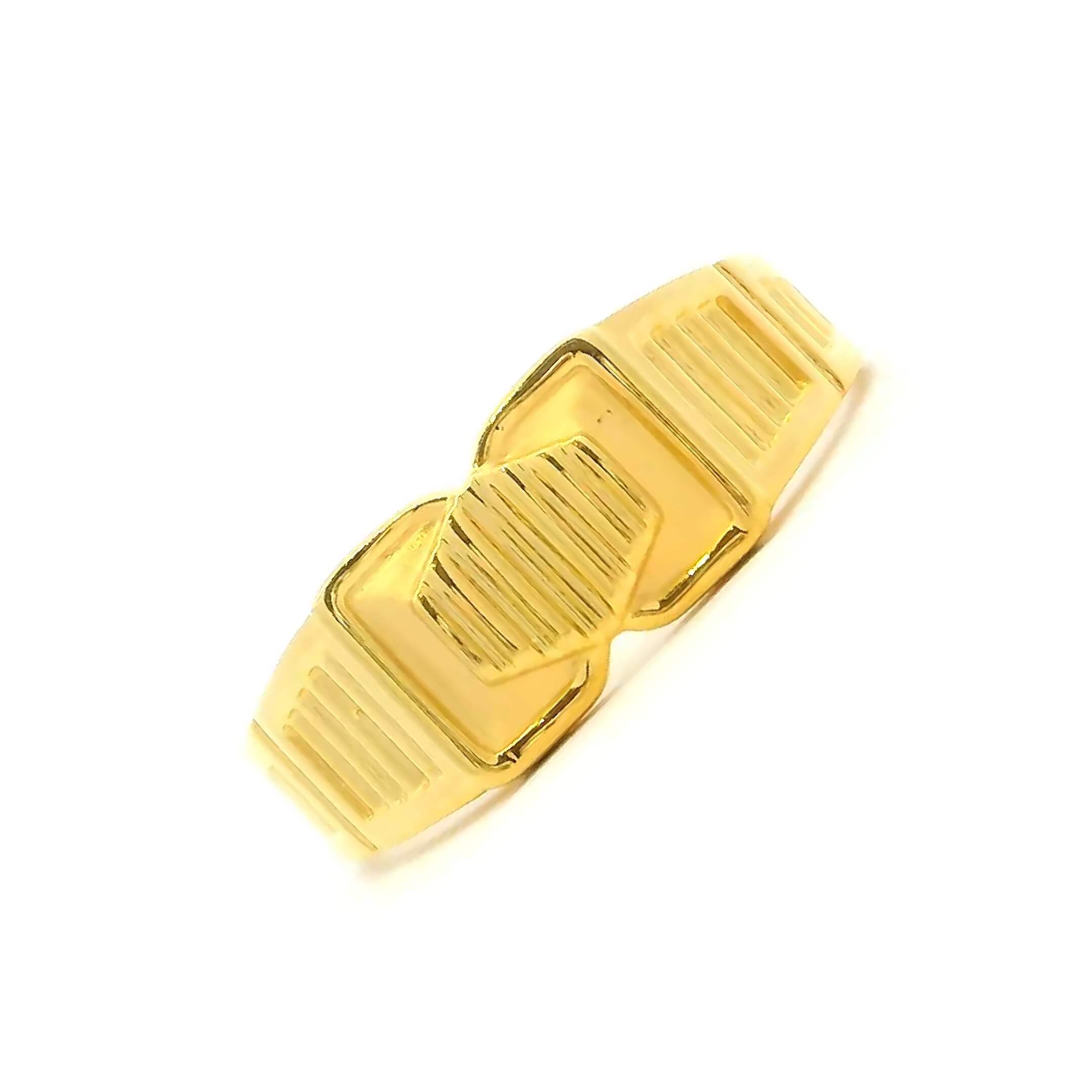 Vigour Rizz Gold Rings for Men